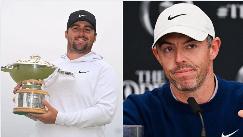 Chris Gotterup and Rory McIlroy
