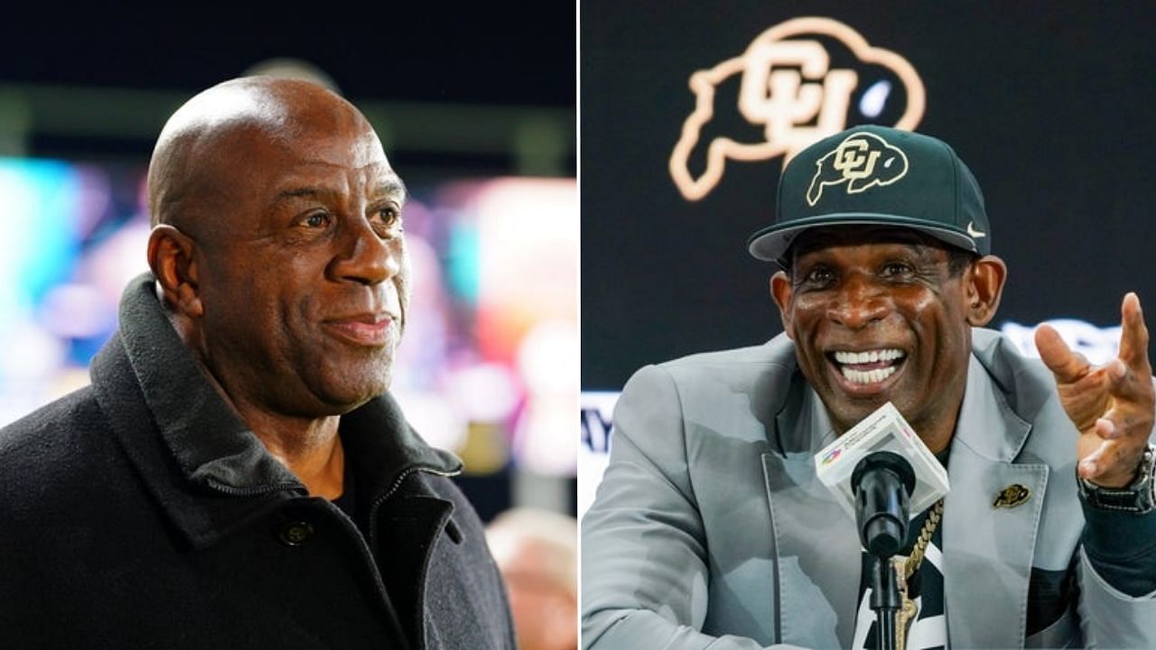 Magic Johnson sends touching message to Deion Sanders after NFL legend defeats cancer