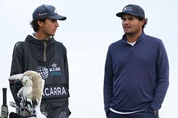Who is Eugenio Chacarra's caddie Hugo Gonzalez? All you need to know about Spanish soccer legend’s son
