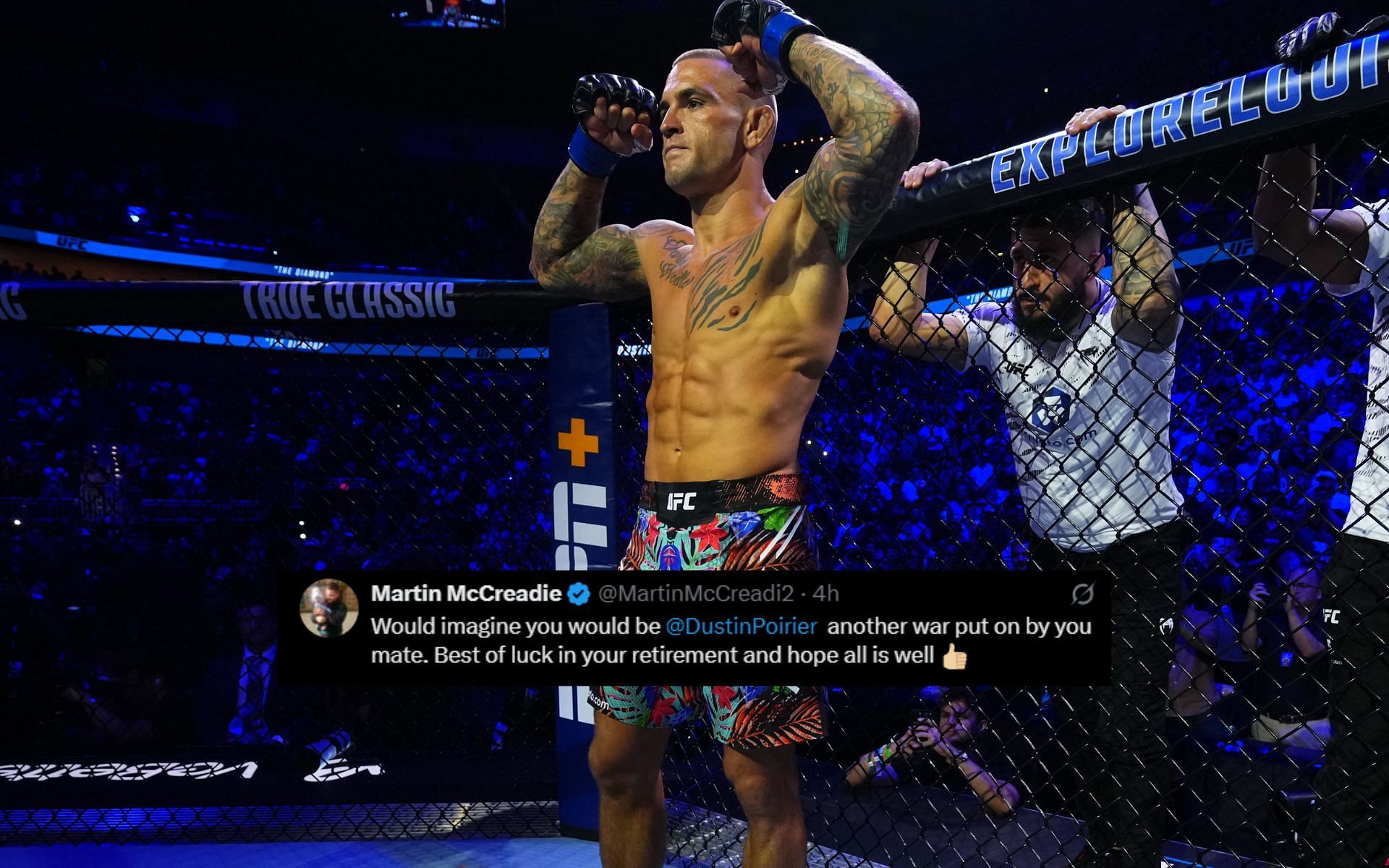 Fans react to Dustin Poirier claiming he
