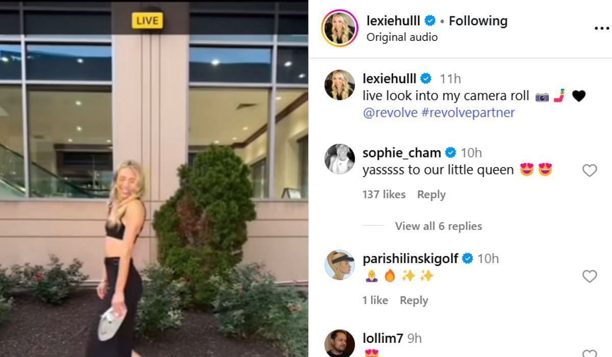 (Image Source: Lexie Hull/Instagram)