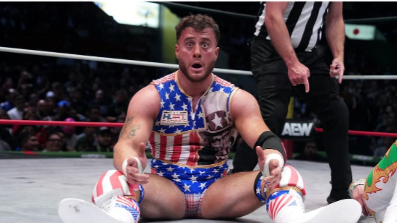 Maxwell Jacob Friedman at AEW Grand Slam: Mexico [ Image from allelitewrestling.com ] 