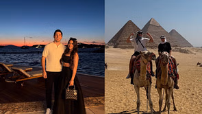 In Photos: Best of Zach Werenski, fiancee Odette's ‘8 countries and 10 cities’ pre-wedding trip to Egypt and other exotic destinations