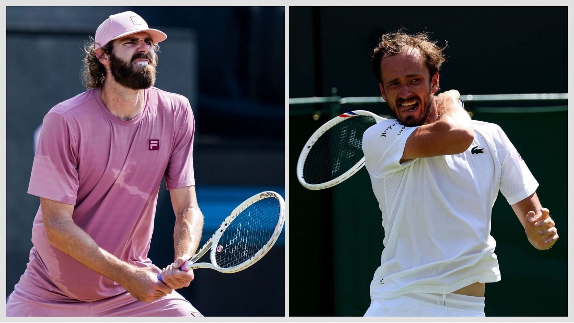 Reilly Opelka vs Daniil Medvedev - Image Credits: Getty