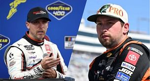 “He wakes up pissed”: Denny Hamlin reacts to Chase Briscoe’s furious crew chief after NASCAR snubbed Atlanta comeback