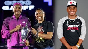 Coco Gauff’s mother Candi lovingly shows support for son Codey as he achieves impressive result in baseball