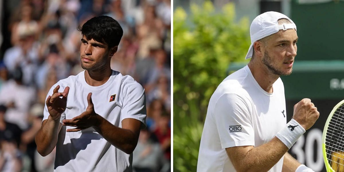 Carlos Alcaraz vs Jan-Lennard Struff - Image Source: Getty