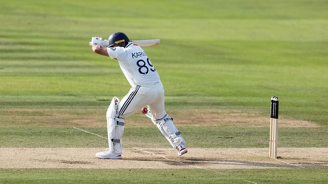 Karun Nair registers another low score as he is trapped lbw by Brydon Carse after bizarre leave in ENG vs IND 2025 3rd Test [Watch]