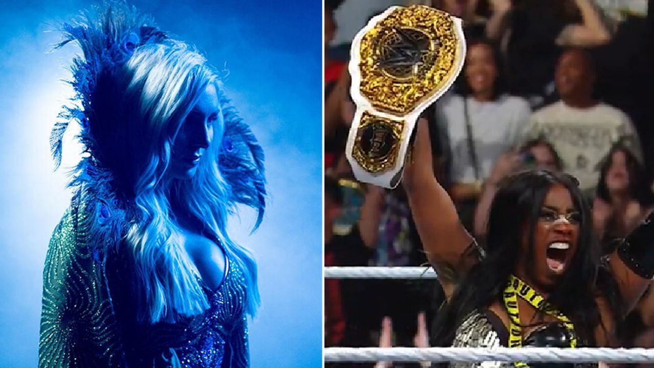 Charlotte Flair and Naomi (via WWE