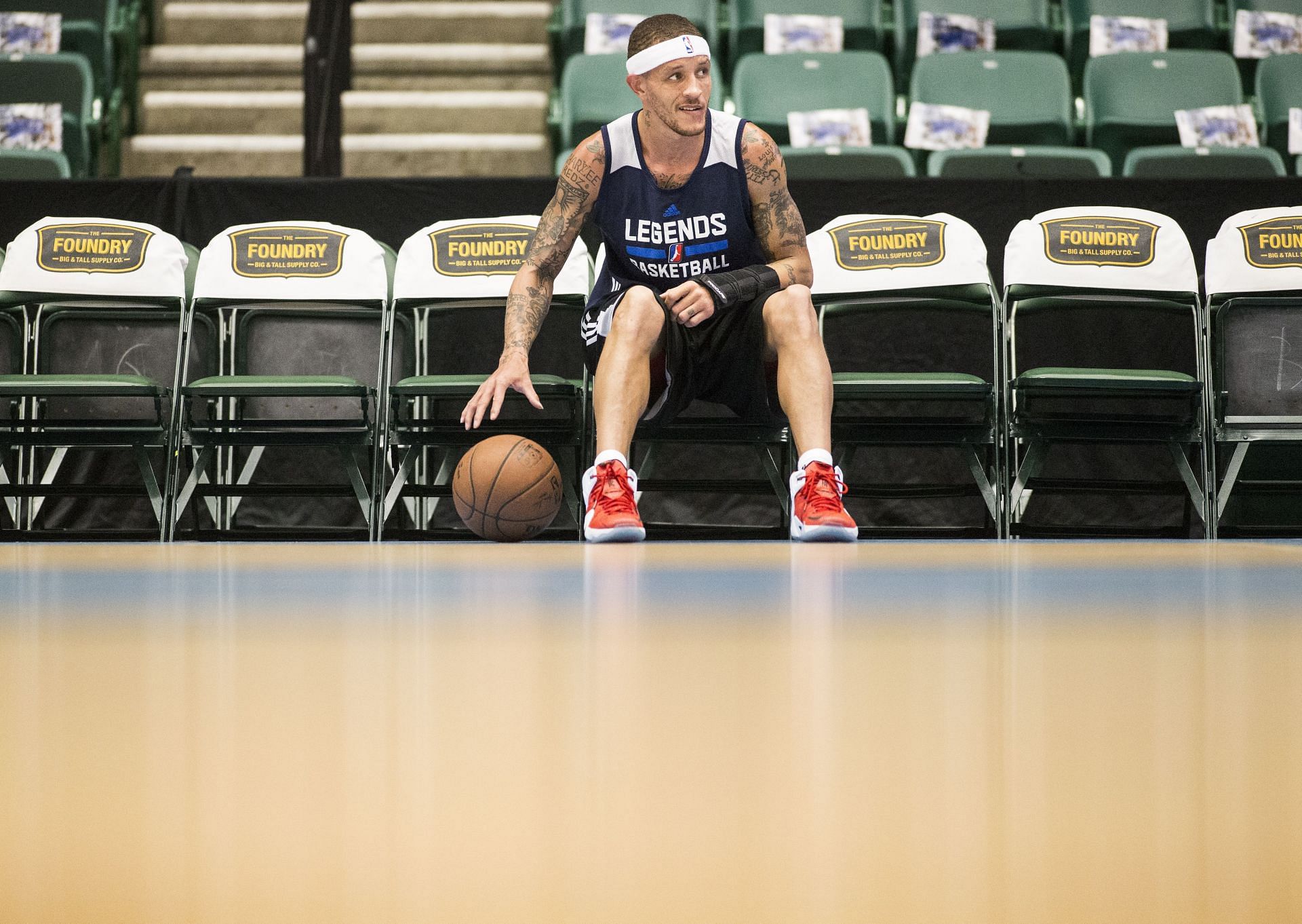 Delonte West a current d league basketball player with the Texas Legends - Source: Getty