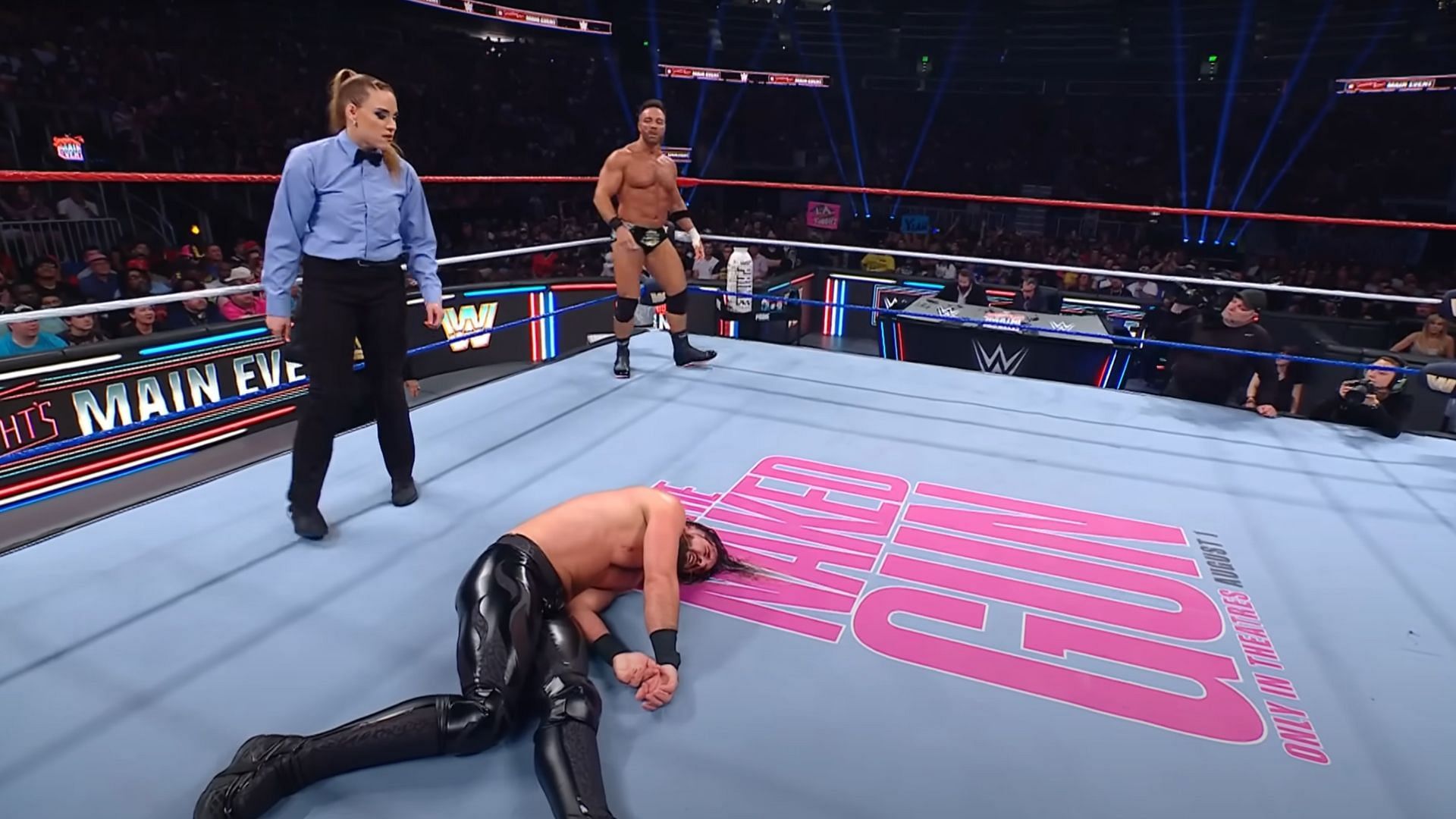 Seth Rollins vs LA Knight [Image Credits: WWE