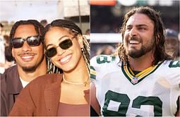 David Bakhtiari drops hilarious reaction as Jordan Love and Ronika Stone share honeymoon pics