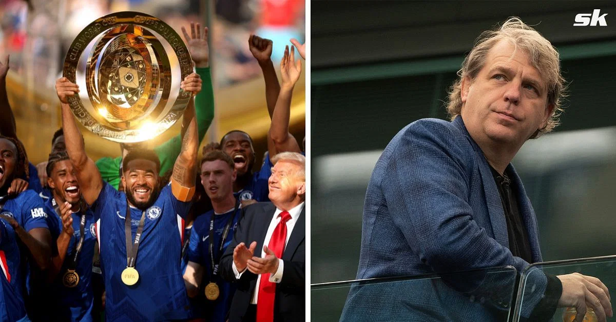 Chelsea owner Todd Boehly watched on proudly as his side won the FIFA Club World Cup 