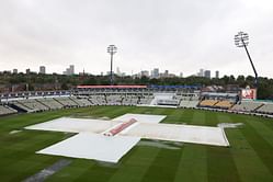 Heavy rain lashes Edgbaston, delaying the start of play on Day 5 of ENG vs IND 2025 2nd Test [Watch]