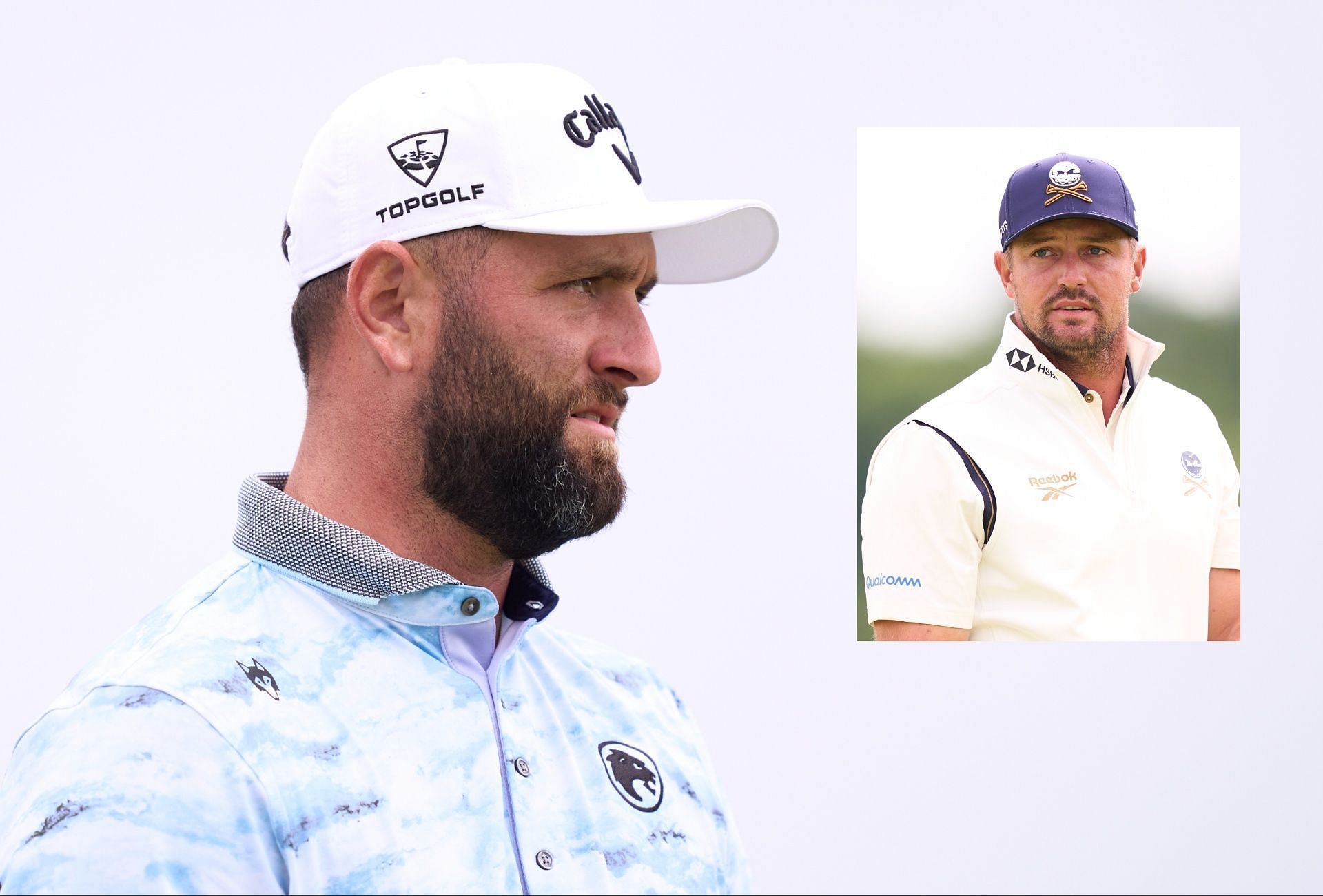 Jon Rahm and Bryson DeChambeau at The Open