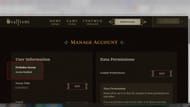 The account page will indicate whether Preludes Access is Enabled (Image via Digital Extremes)