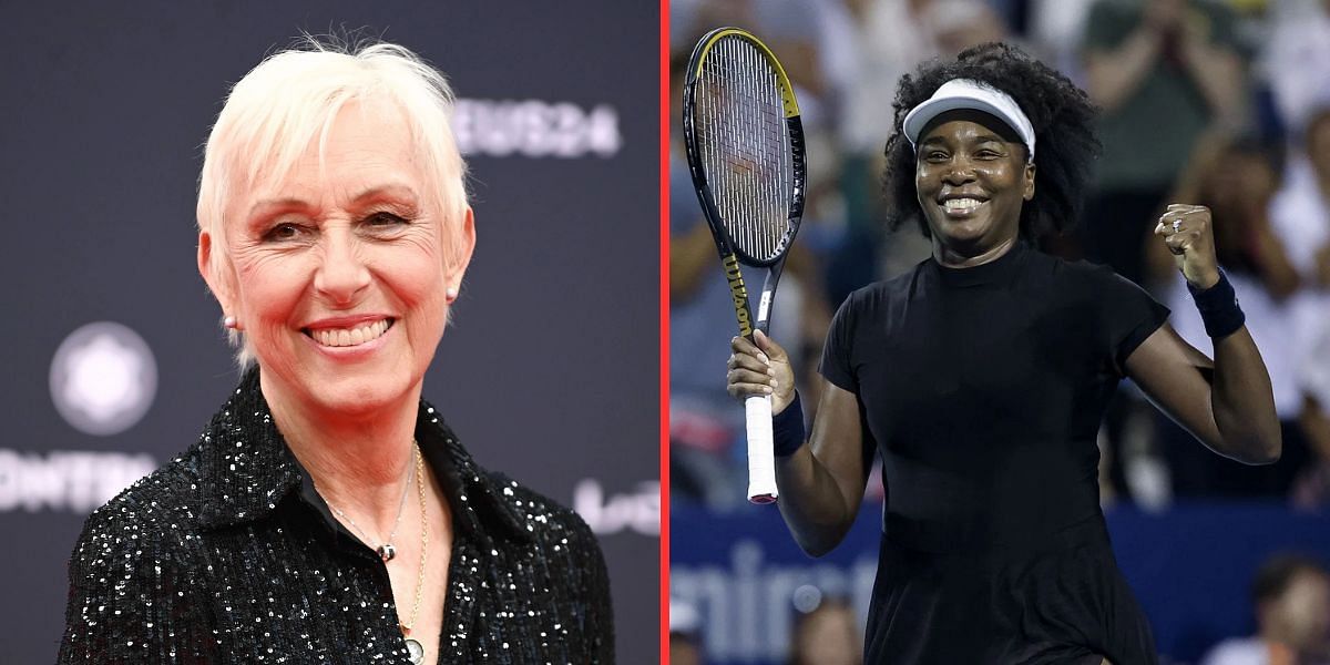 "I was thinking, 'This isn’t going to end well'" - Martina Navratilova delighted to be 'wrong' about Venus Williams after her Citi DC Open win