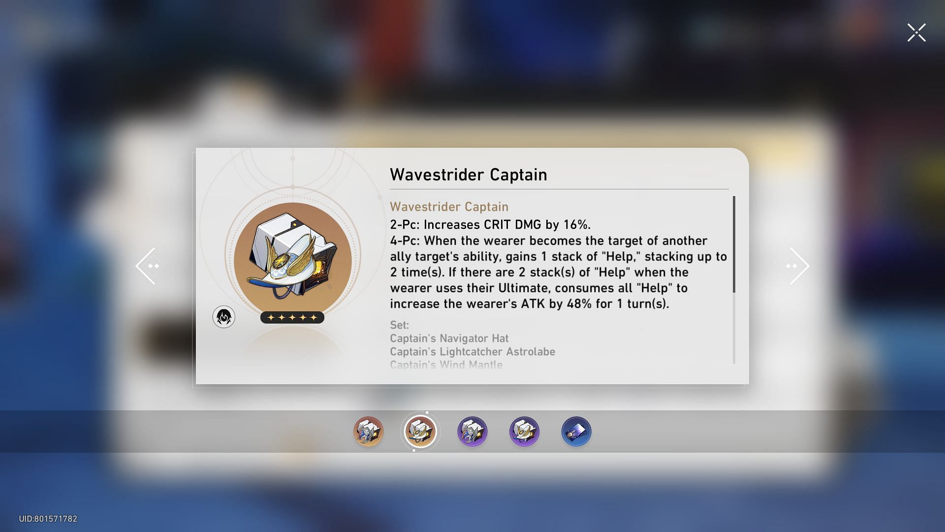 Best relic set for Phainon (Image via HoYoverse)