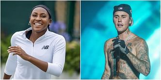 Coco Gauff gets hooked on Justin Bieber's new album 'Swag' as American relaxes after heartbreaking Wimbledon exit