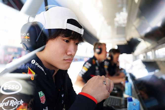 Yuki Tsunoda shares interesting insight on his struggles understanding Red Bull's RB21 compared to Max Verstappen