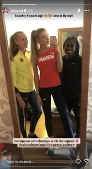 Alica Schmidt goes down the memory lane | Instagram@alicasmd