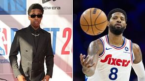 Sixers rookie VJ Edgecombe teaches Paul George viral TikTok trend 6-7: "Gonna get an edit"
