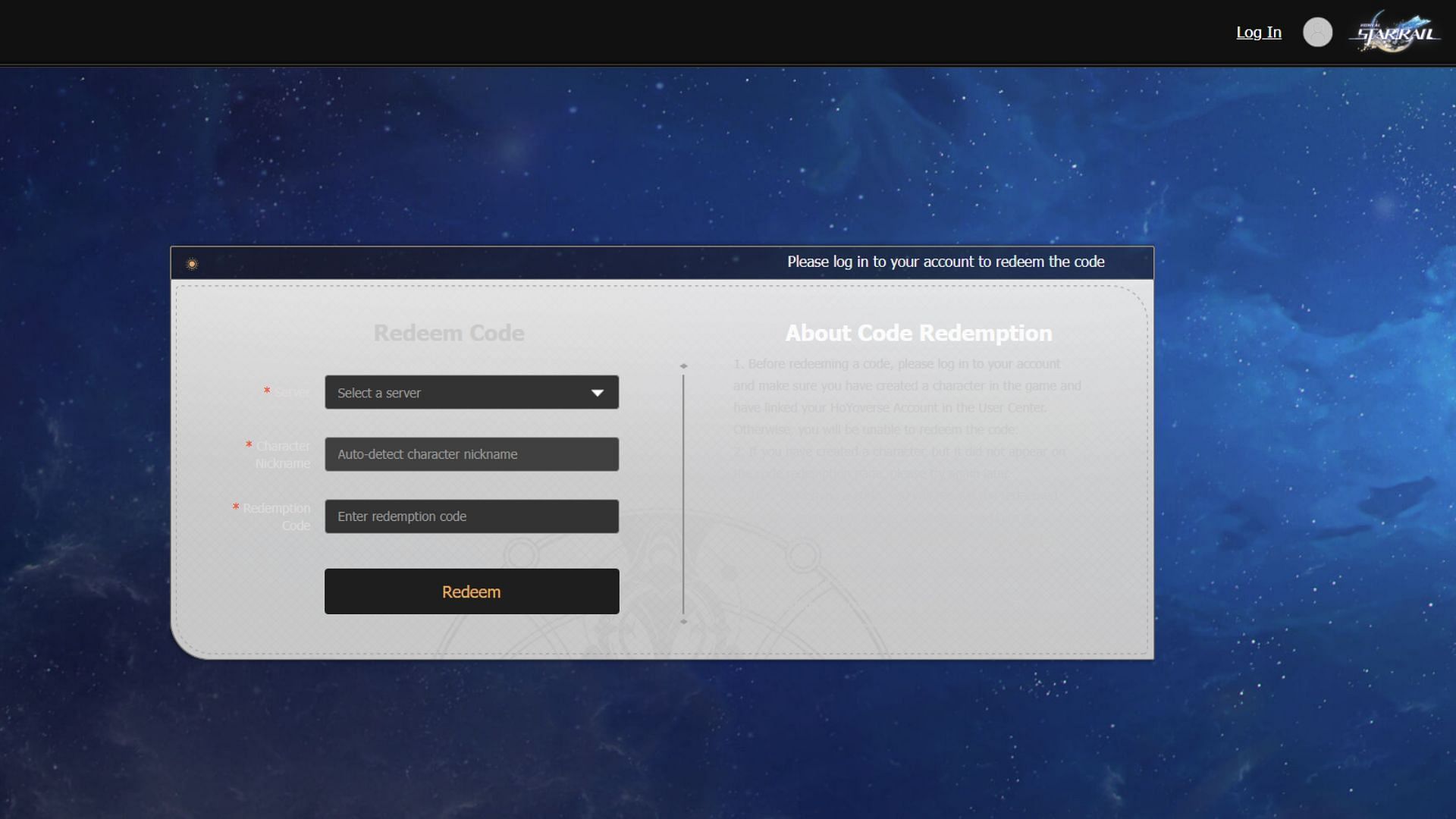 The official website (Image via HoYoverse)
