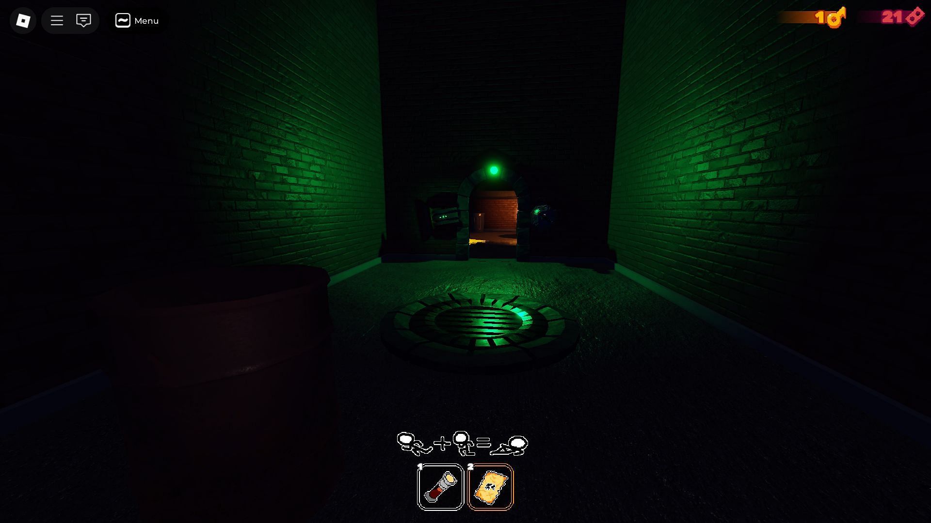 Going through a room (Image via Roblox)