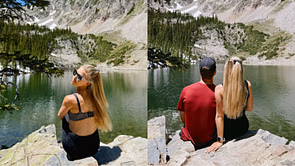 Chiefs heiress Gracie Hunt shares rare glimpse into couple-trekking with BF Derek Green [PICS]