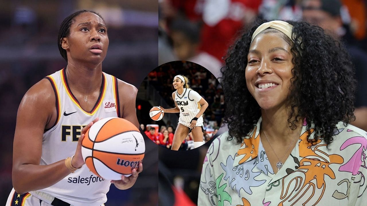 Angel Reese fans slam Aliyah Boston for doing midseason podcast with Candace Parker amid controversies (Getty)