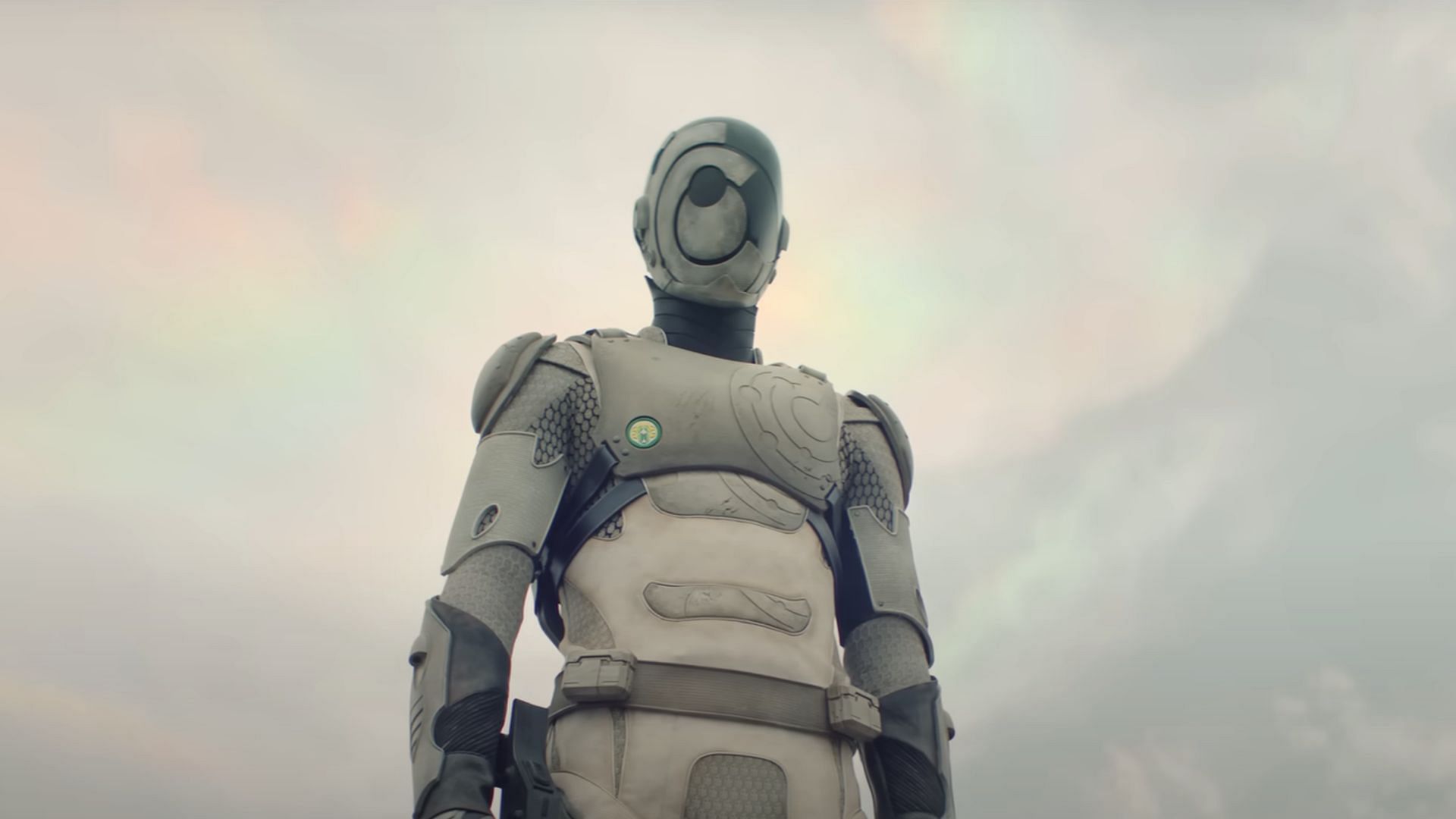 A still from Murderbot season 1 (Image via YouTube/ Apple TV)