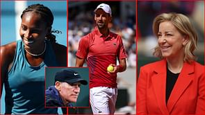 Coco Gauff’s ex-coach spotlights Novak Djokovic tying Chris Evert’s all-time Grand Slam record, draws gratitude from American icon