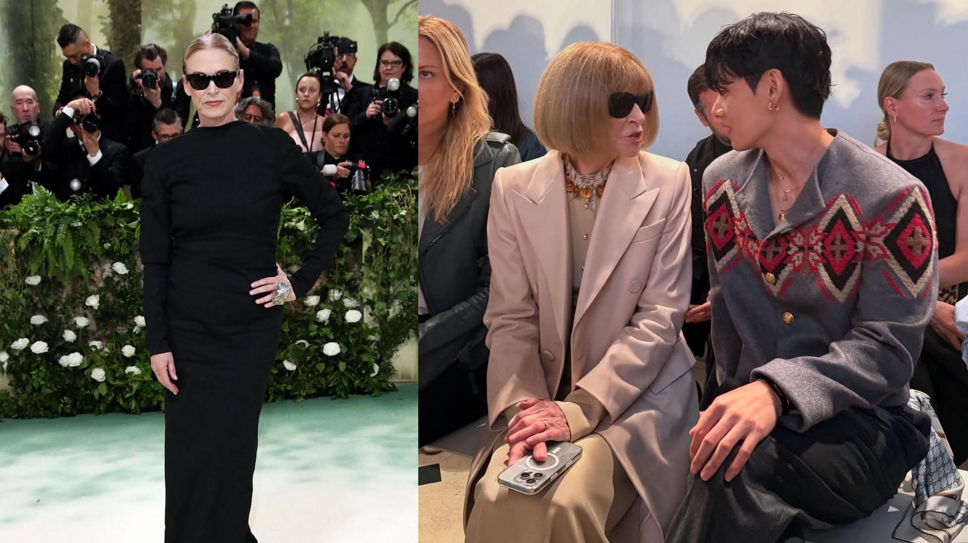 Vogue contributing editor follows BTS&rsquo; Taehyung on IG (Images via Instagram/@thv &amp; @lisaloveofficial)