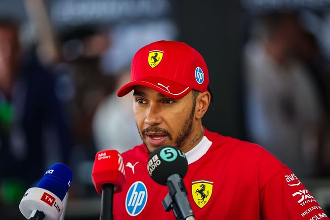 Lewis Hamilton reflects on his special connection with Silverstone: “I’m proud to wear red here”