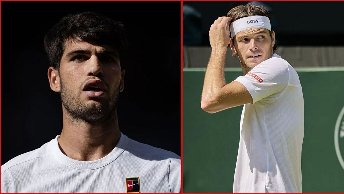 "Unless Carlos Alcaraz has injury" - Former pro makes brutal claim about Taylor Fritz having 'no chance' against Spaniard at Wimbledon SF