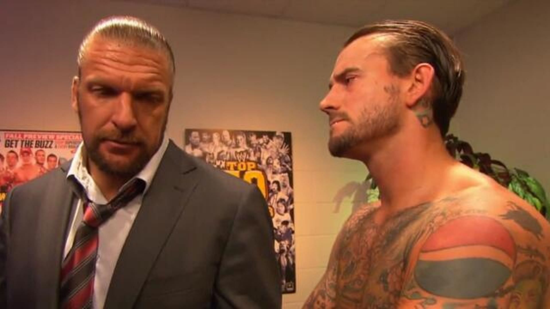 CM Punk and Triple H had creative differences [Image: WWE.com]