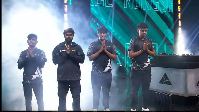 Team AxTMG thanks GodLike Esports for customizing their PUBG Mobile World Cup 2025 jersey