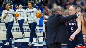 "Tears in my eyes": Fans react as UConn stars Azzi Fudd, KK Arnold in awe of UConn's honor for Geno Auriemma, Paige Bueckers and Co.