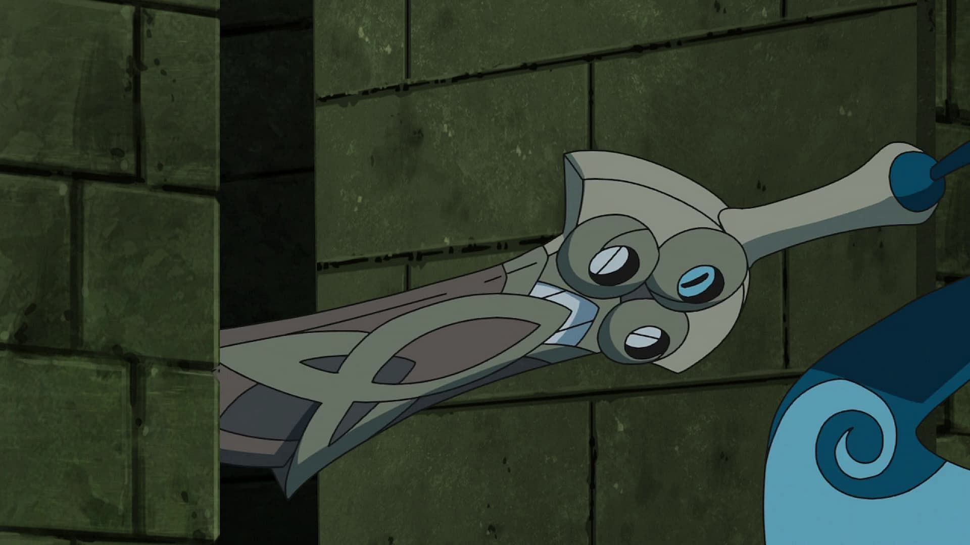 Honedge as seen in the anime (Image via The Pokemon Company)