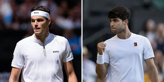 Wimbledon 2025 Day 6: Men's singles predictions ft. Taylor Fritz vs Jordan Thompson, Carlos Alcaraz vs Andrey Rublev
