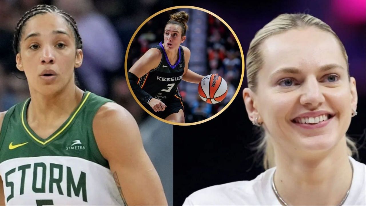 Marina Mabrey said that Gabby Williams and Marine Johannes were dating [Picture Credit: Getty]