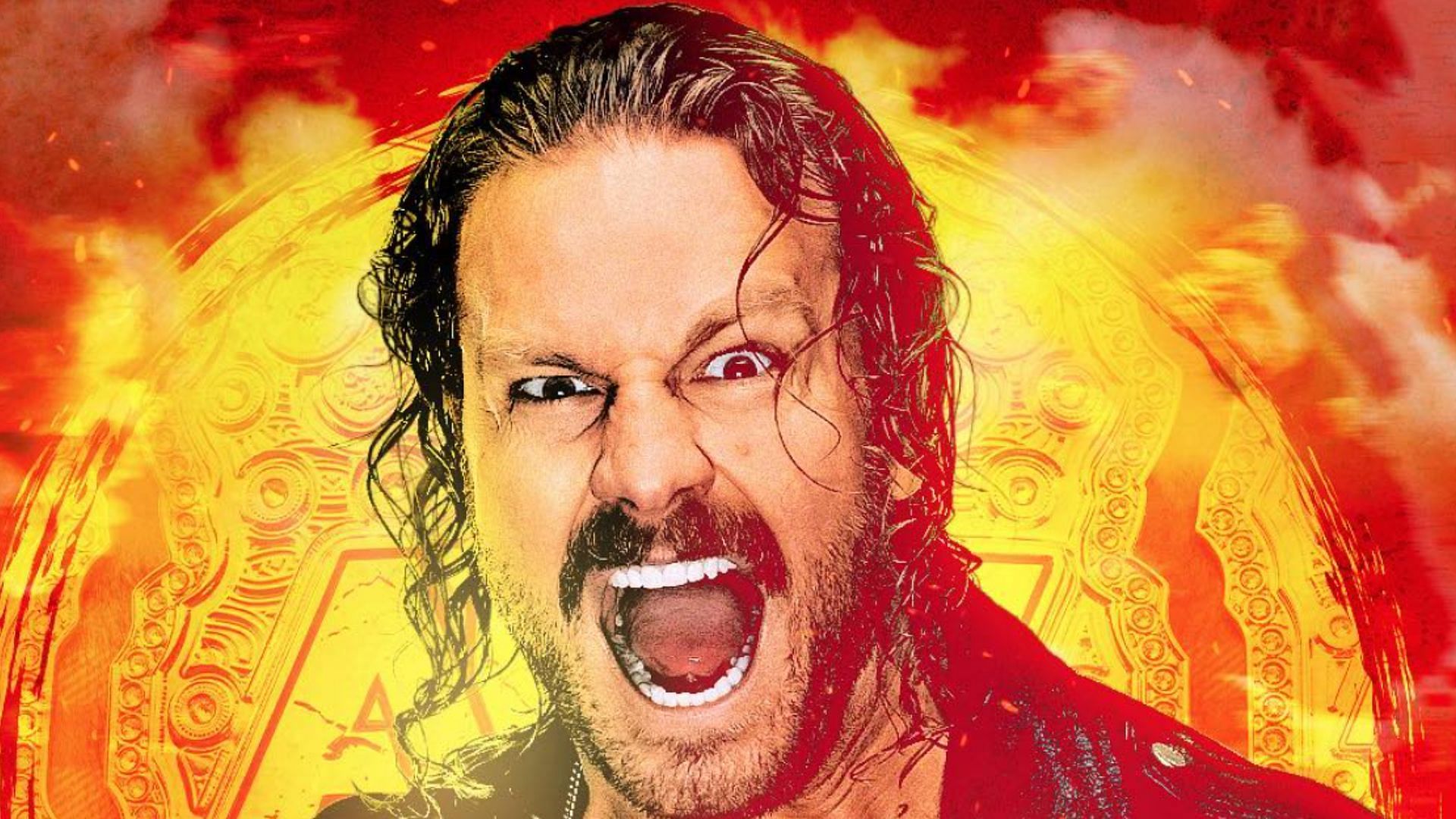 &quot;Hangman&quot; Adam Page created history at All In. (Image via AEW Facebook) 