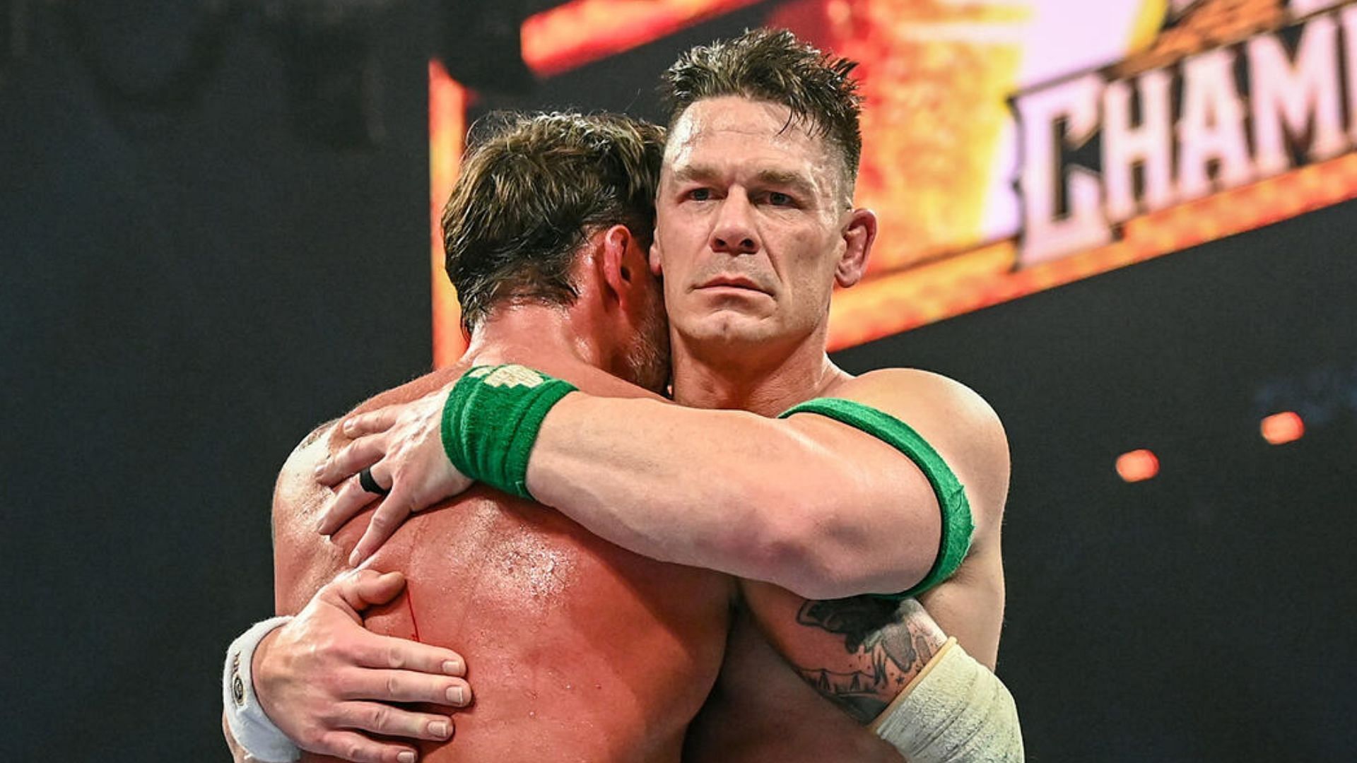 John Cena at Night of Champions 2025! [Image credit: WWE.com]