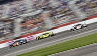 Joey Logano (22), Austin Cindric (2), and Ryan Blaney (12) during the 2023 Ambetter Health 400. Source: Getty