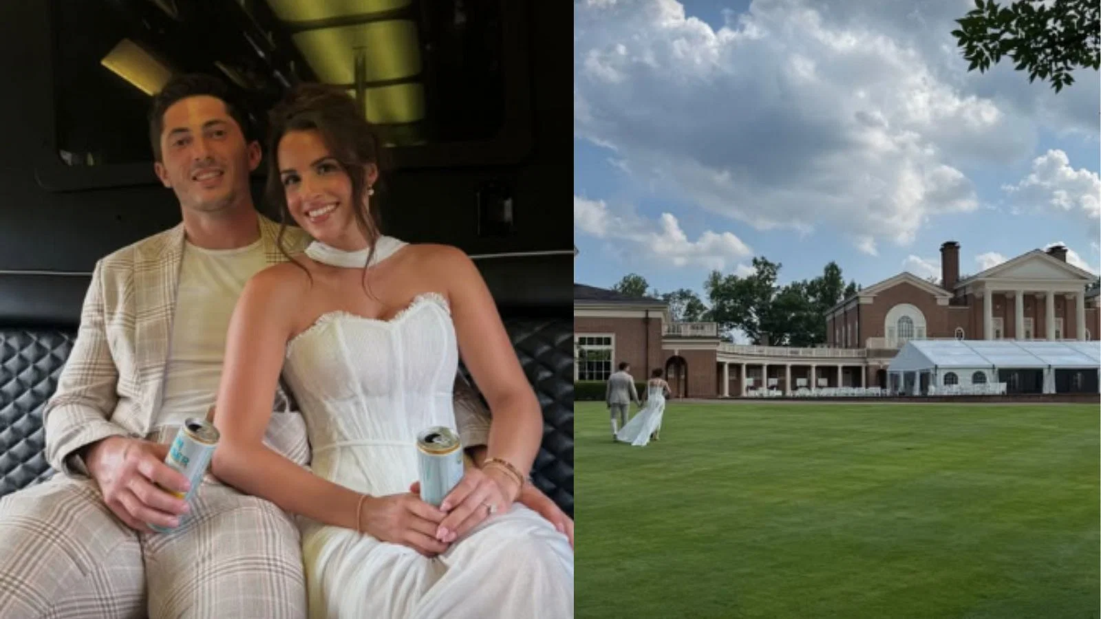 Zach Werenski and fiancee Odette&rsquo;s rehearsal dinner ahead of couple&rsquo;s summer wedding this weekend