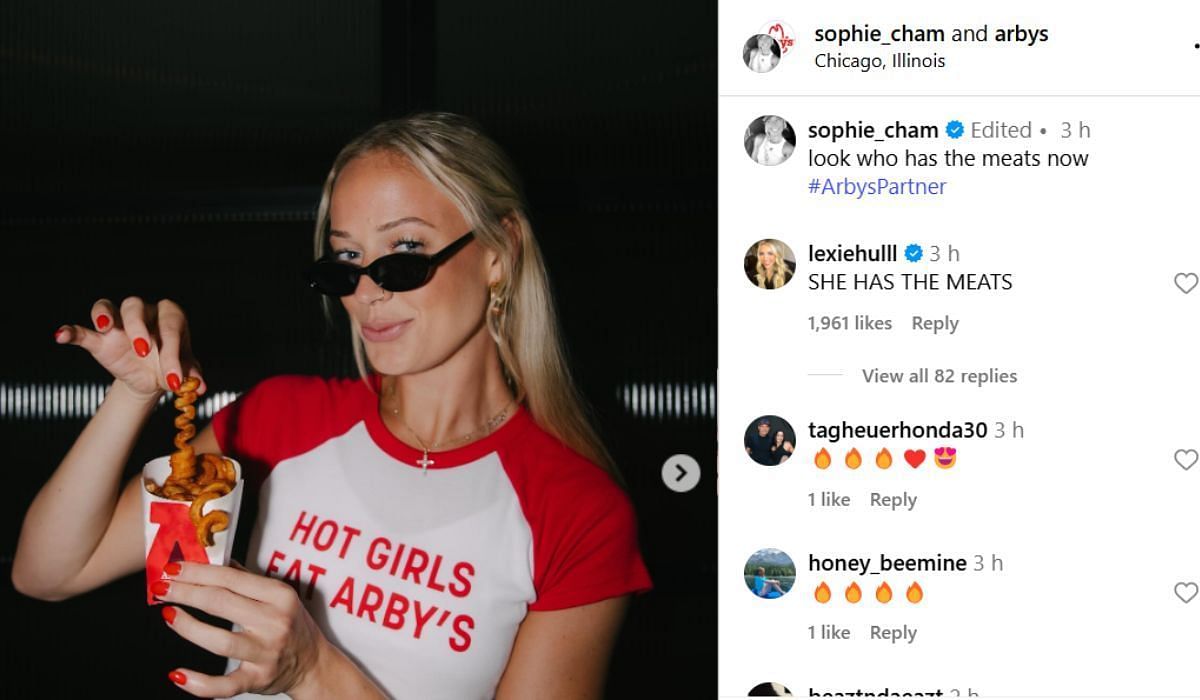 (Image Credit: Sophie Cunningham/Instagram)