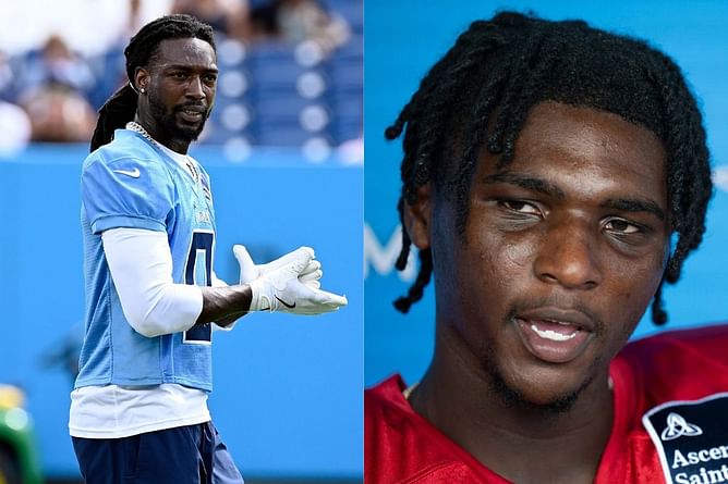 Titans WR Calvin Ridley reacts to Cam Ward's poor Madden NFL 26 rookie rating
