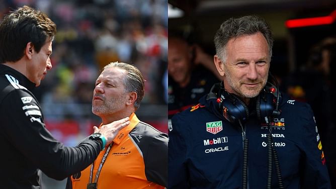 Red Bull GmbH grew frustrated with Christian Horner's feuds with the likes of McLaren's Zak Brown and Mercedes' Toto Wolff: Reports