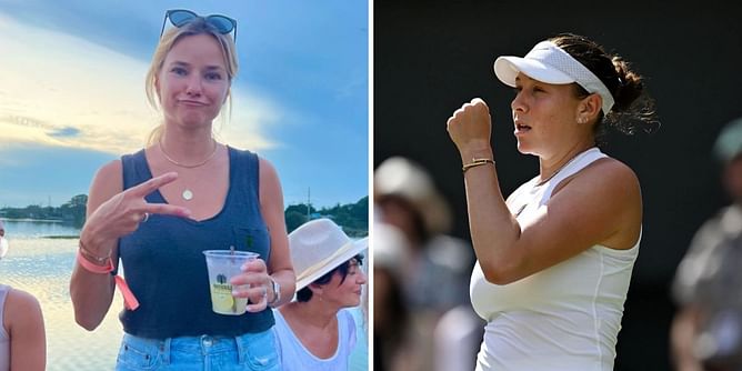 Who is Amanda Anisimova's sister Maria? Meet the ex-UPenn tennis star who has been American's biggest support at Wimbledon