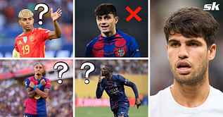 Real Madrid fan Carlos Alcaraz picks Barcelona duo as he names top 3 standings for 2025 Ballon d'Or